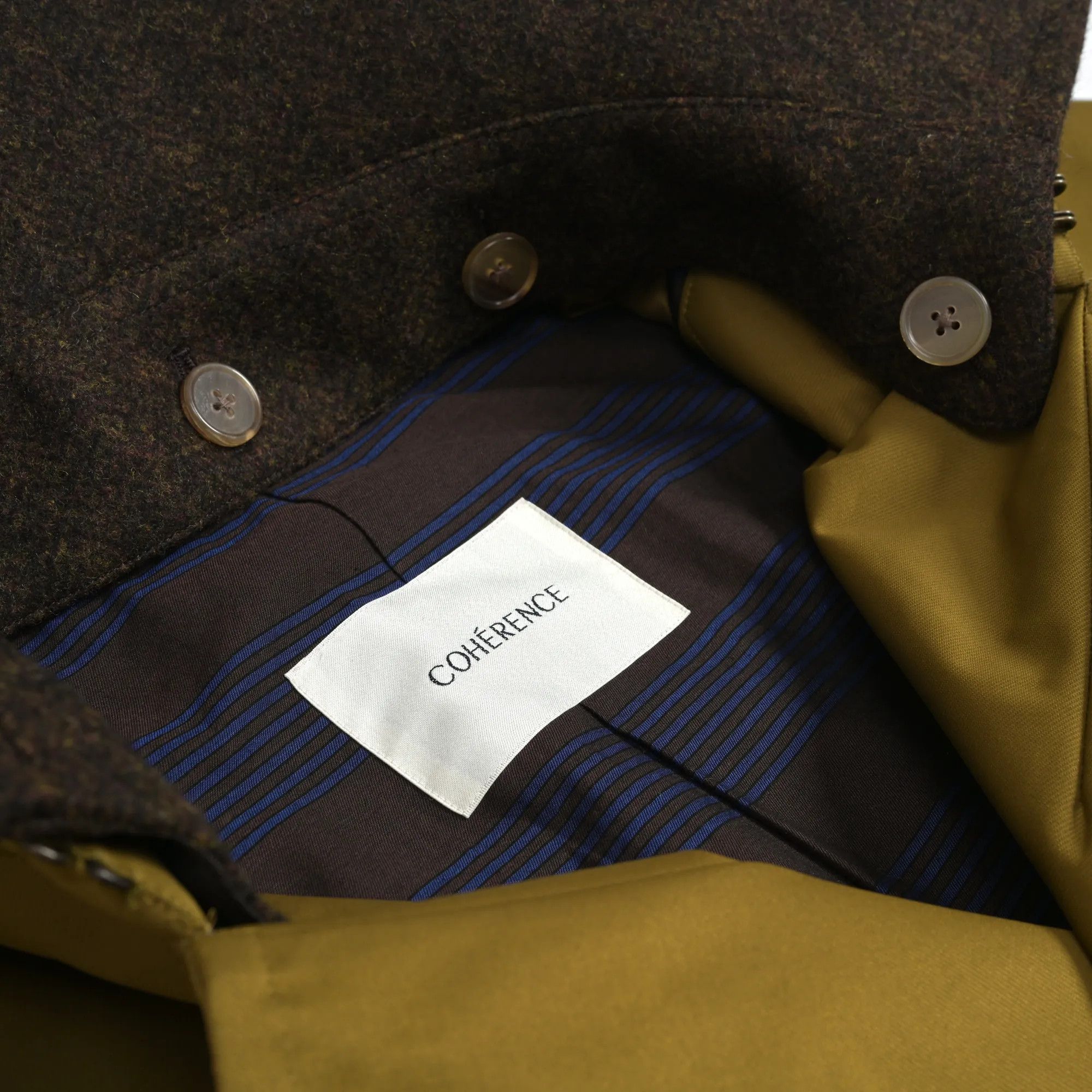 Japanese Brand COHÉRENCE Al II trench (M) Size US M / EU 48-50 / 2 - 9 Thumbnail