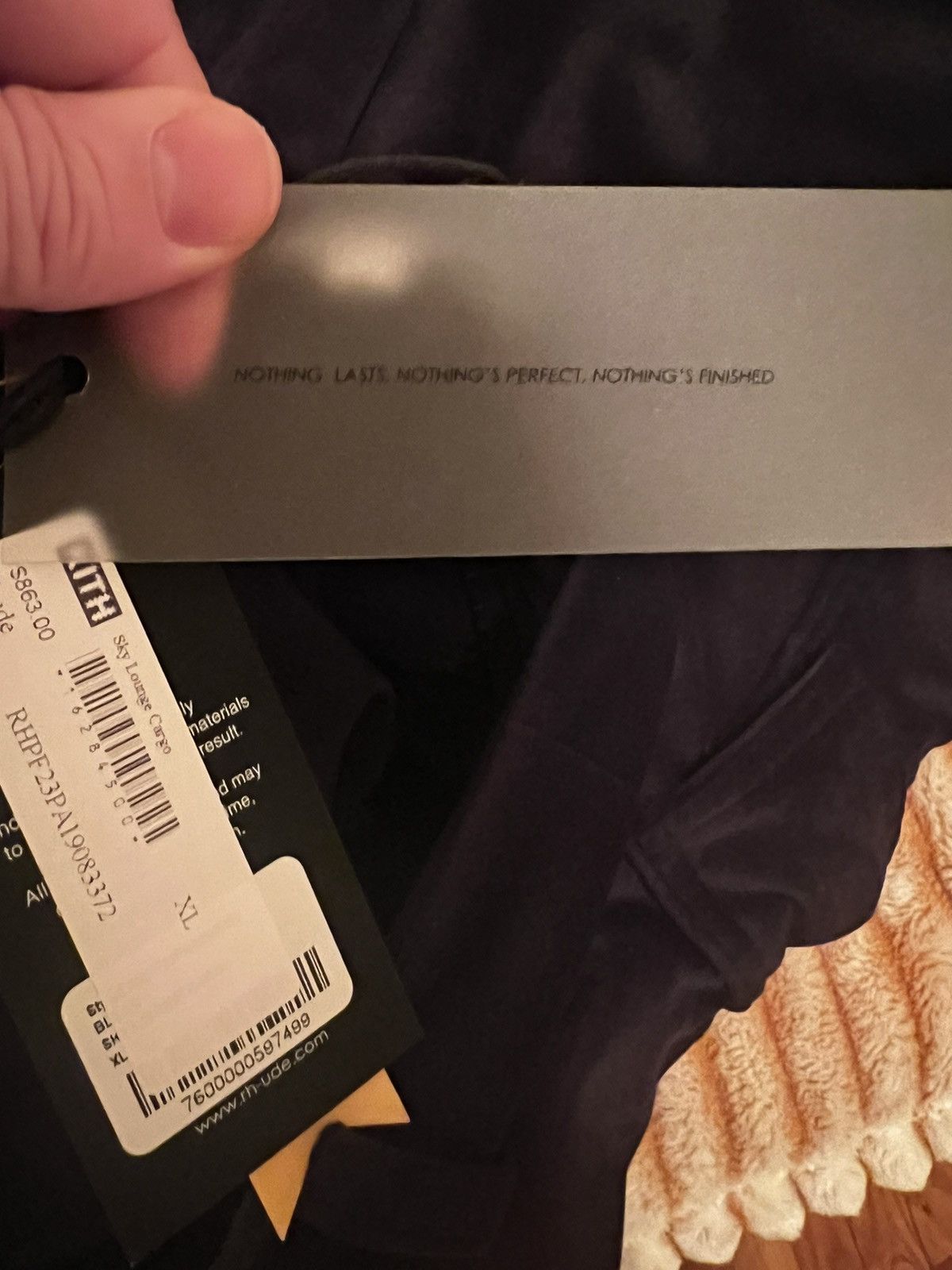 Rhude RHUDE Sky Lounge Cargo Pants (Size XL) Size US 36 / EU 52 - 10 Thumbnail