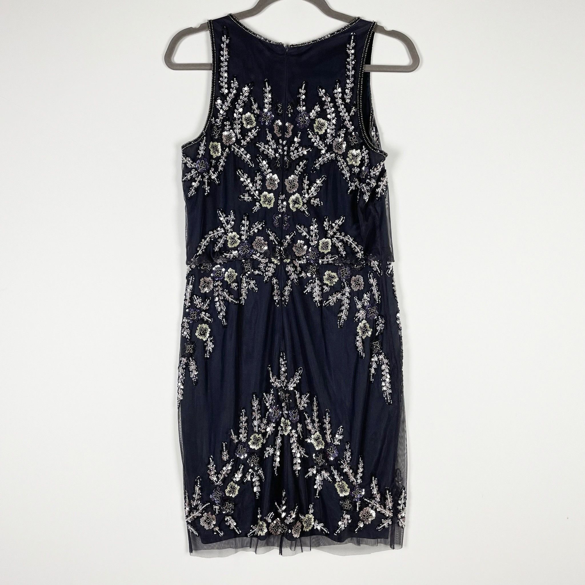 Adrianna Papell Adrianna Papell Women's Beaded Blouson Halter Size M / US 6-8 / IT 42-44 - 2 Thumbnail