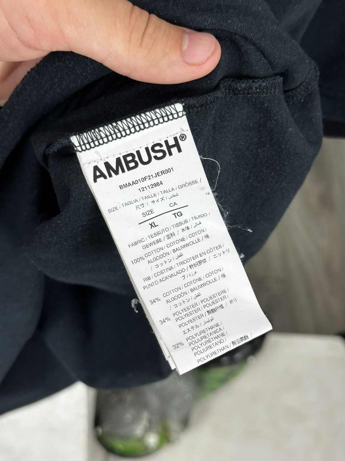 Ambush Design Ambush XL Logo Limited Edition Tee T-shirt Size US XL / EU 56 / 4 - 7 Thumbnail