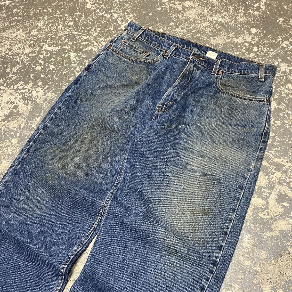 Japanese Brand × Levi's × Vintage Vintage Levi’s 550 Relaxed Fit Blue Denim Jeans 90s Size US 37 - 9 Thumbnail
