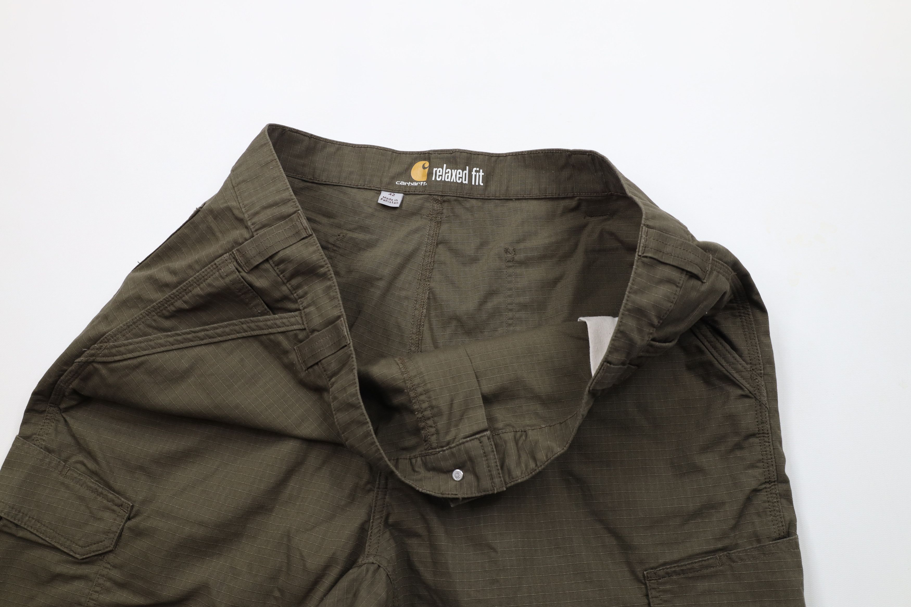 Carhartt × Vintage Vintage Y2K Carhartt Spell Ripstop Relaxed Fit Cargo Shorts Size US 42 / EU 58 - 7 Thumbnail