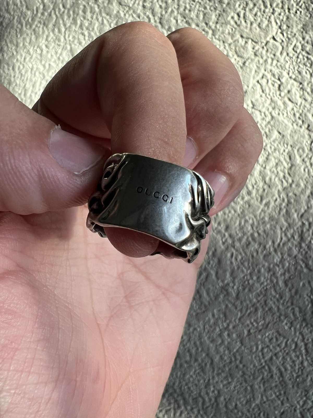 Gucci RARE GUCCI RING - Lion Mane with Stone Size ONE SIZE - 5 Thumbnail