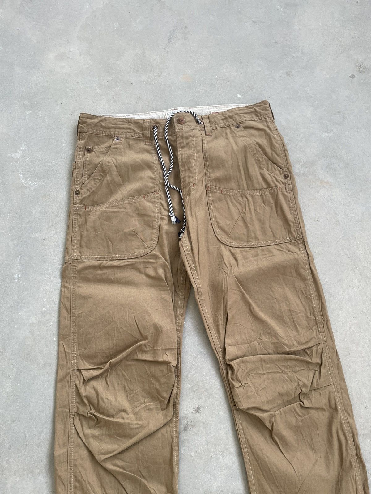 Japanese Brand NAVY ORGABITS ARMY STYLE PANT Size US 37 - 2 Thumbnail