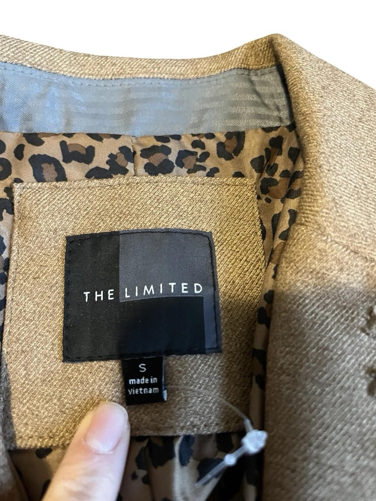Other THE LIMITED Tan Blazer (S) Single Button Size S / US 4 / IT 40 - 5 Thumbnail
