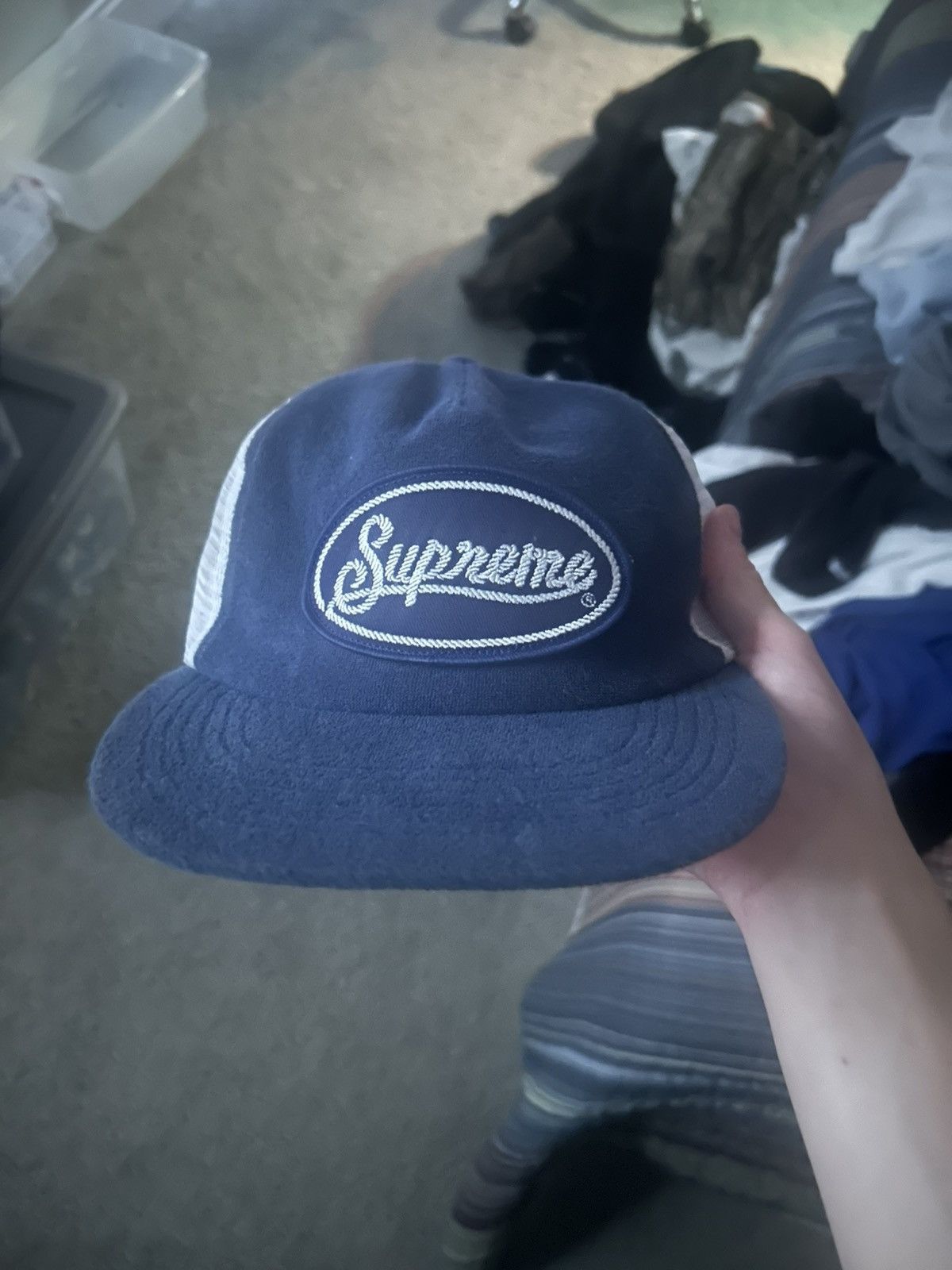 Supreme Supreme Lasso Logo Adjustable Hat Size ONE SIZE - 1 Preview