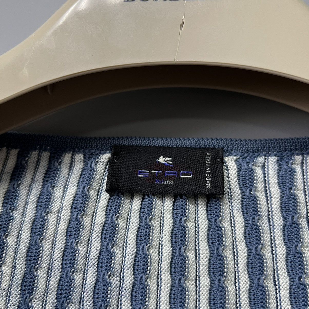 Etro Etro Paisley-Print Knitted Top Maglieria Knitwear Tricots Size M / US 6-8 / IT 42-44 - 17 Thumbnail