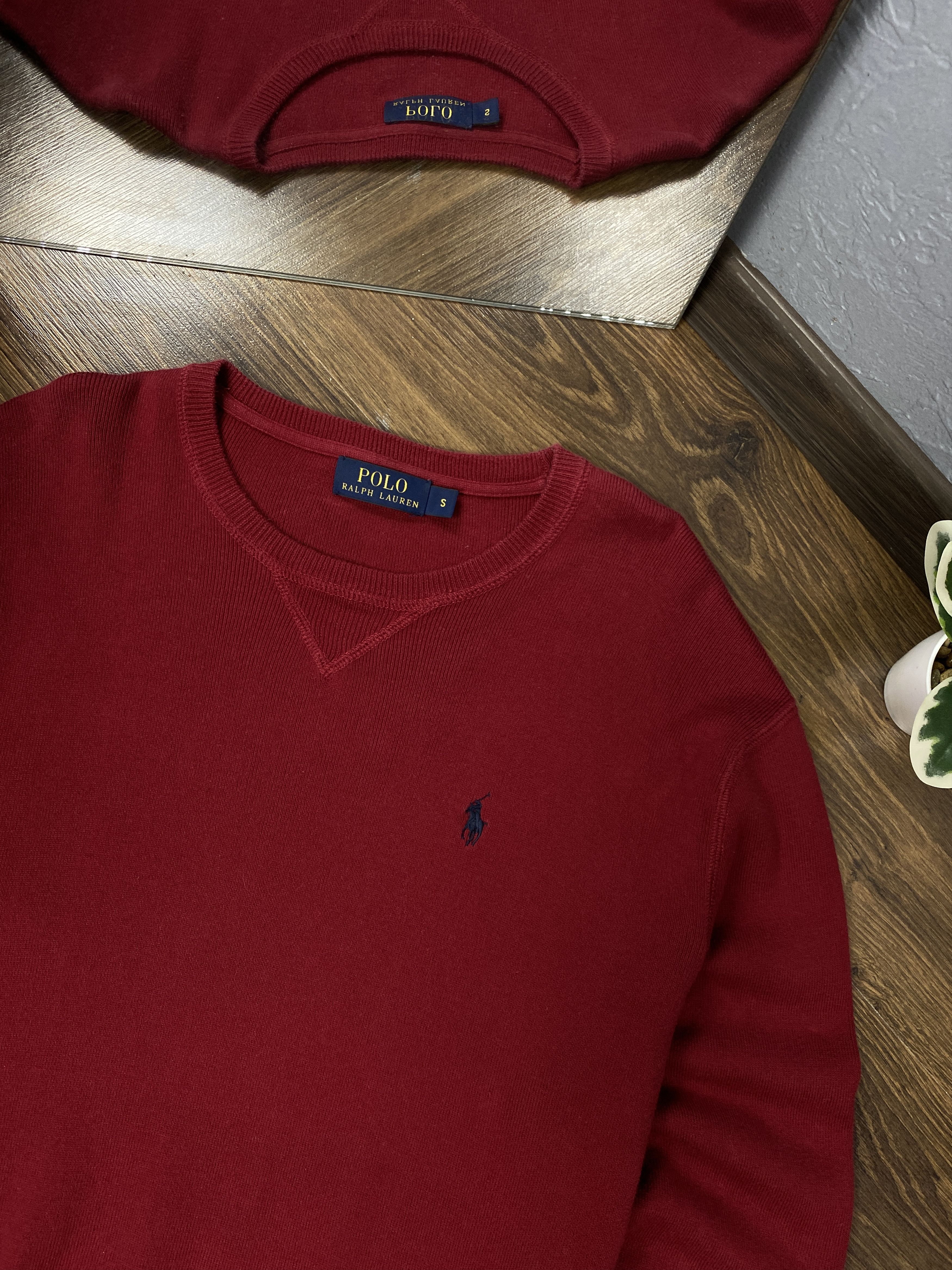 Polo Ralph Lauren × Ralph Lauren × Vintage Polo Ralph Lauren vintage crew neck sweater y2k sweatshirt Size US S / EU 44-46 / 1 - 2 Thumbnail
