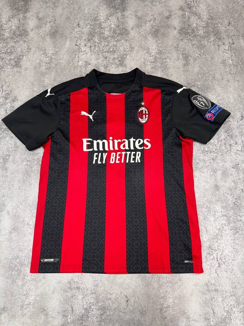 Puma Puma AC Milan Home Jersey 2020/21 Red Black Striped DryCELL Size US L / EU 52-54 / 3 - 1 Thumbnail