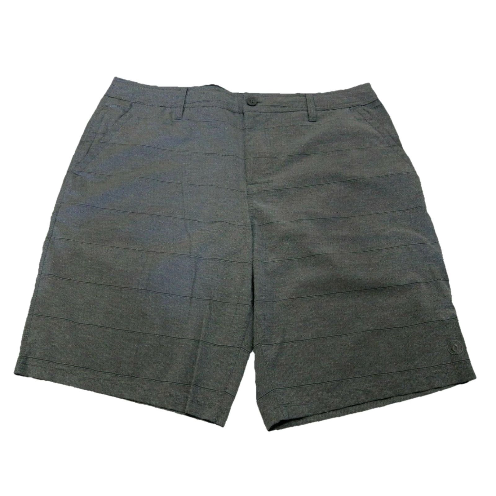 Hang Ten Hang Ten Grey Stretch Swim Beach Golf Casual Chino Board Shorts Men Size 38 Size US 38 / EU 54 - 2 Thumbnail