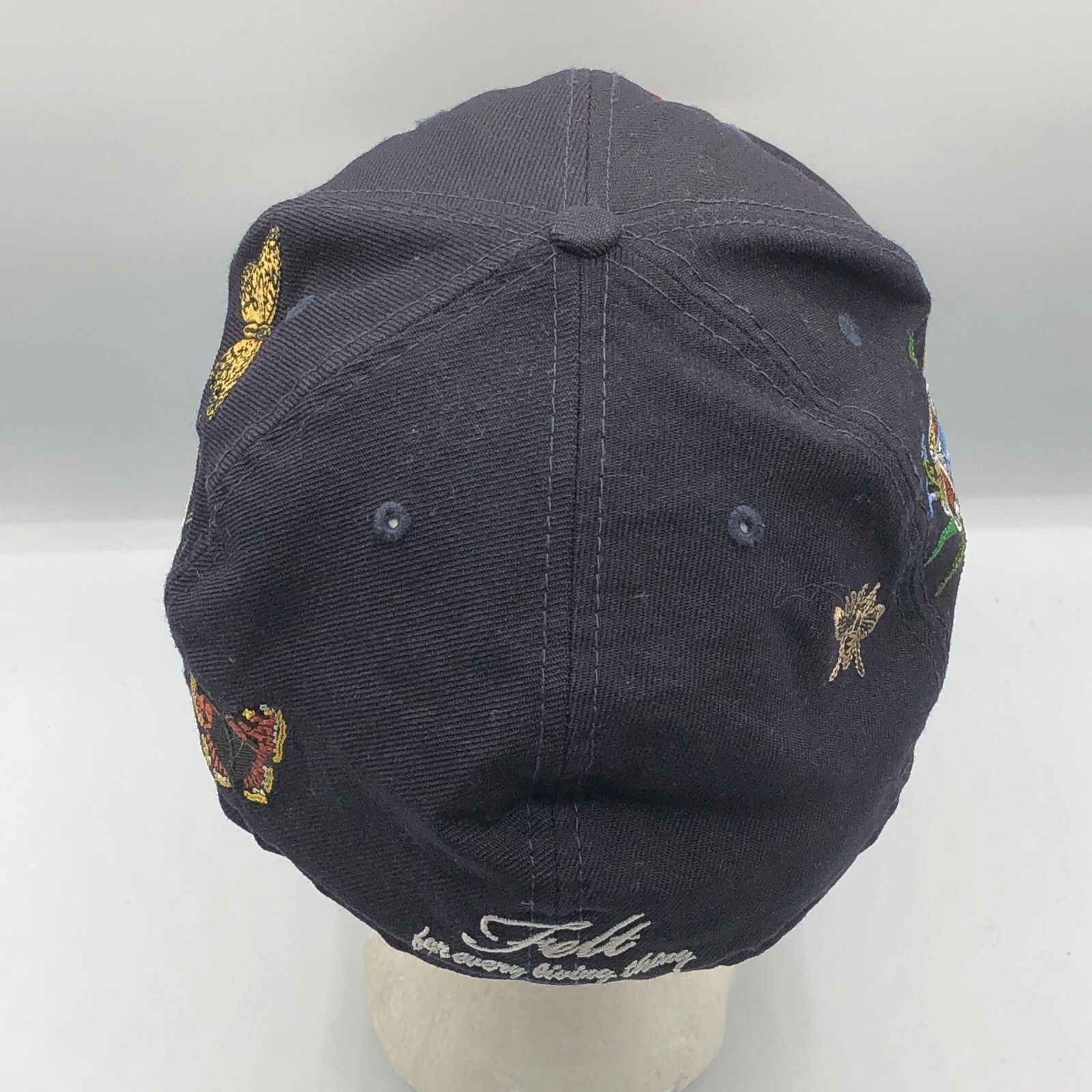 New Era New Era FELT Boston Red Sox Fitted Butterfly Garden Wool Hat Size ONE SIZE - 4 Thumbnail
