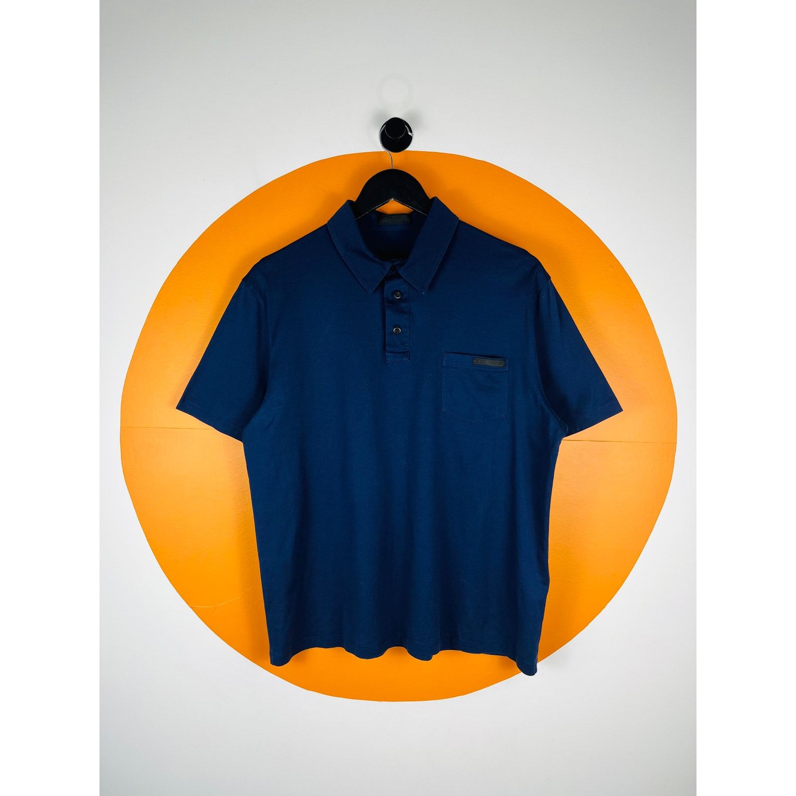 Miu Miu × Prada Prada polo chest pocket logo Italy designer rare 