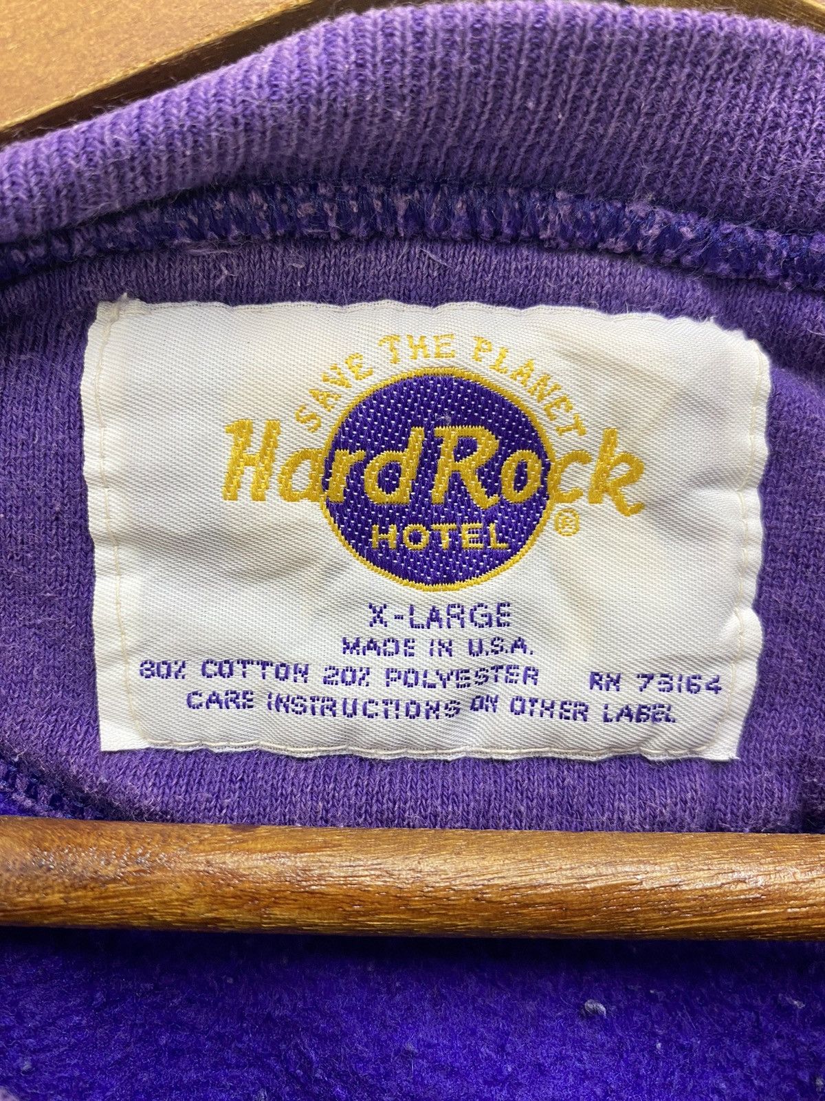 Hard Rock Cafe Vintage Hard Rock Hotel Las Vegas Sweatshirt Made In USA Size US XL / EU 56 / 4 - 7 Thumbnail