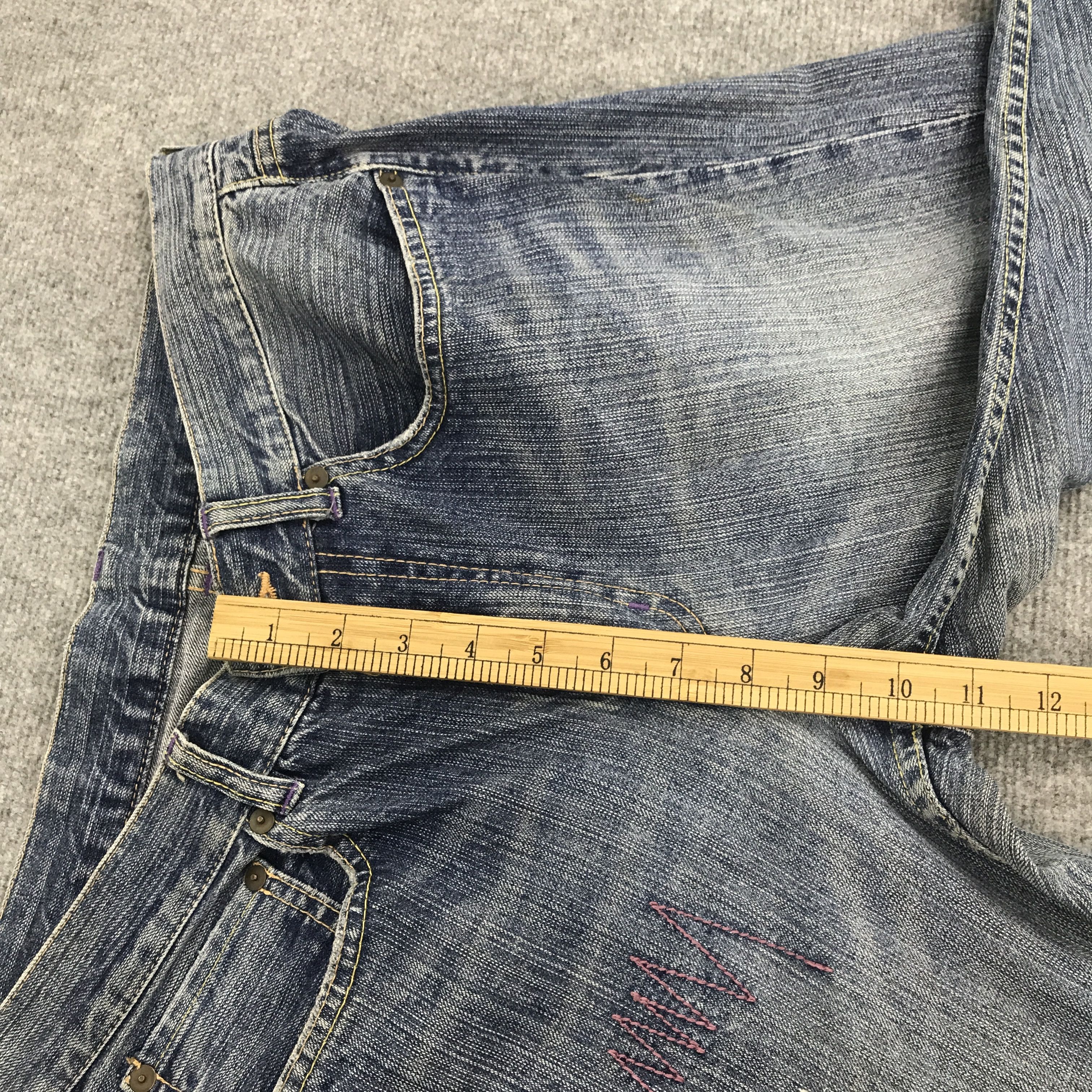 Japanese Brand × Takeo Kikuchi Rare Takeo kikuchi distressed denim Jeans Size US 33 - 8 Thumbnail