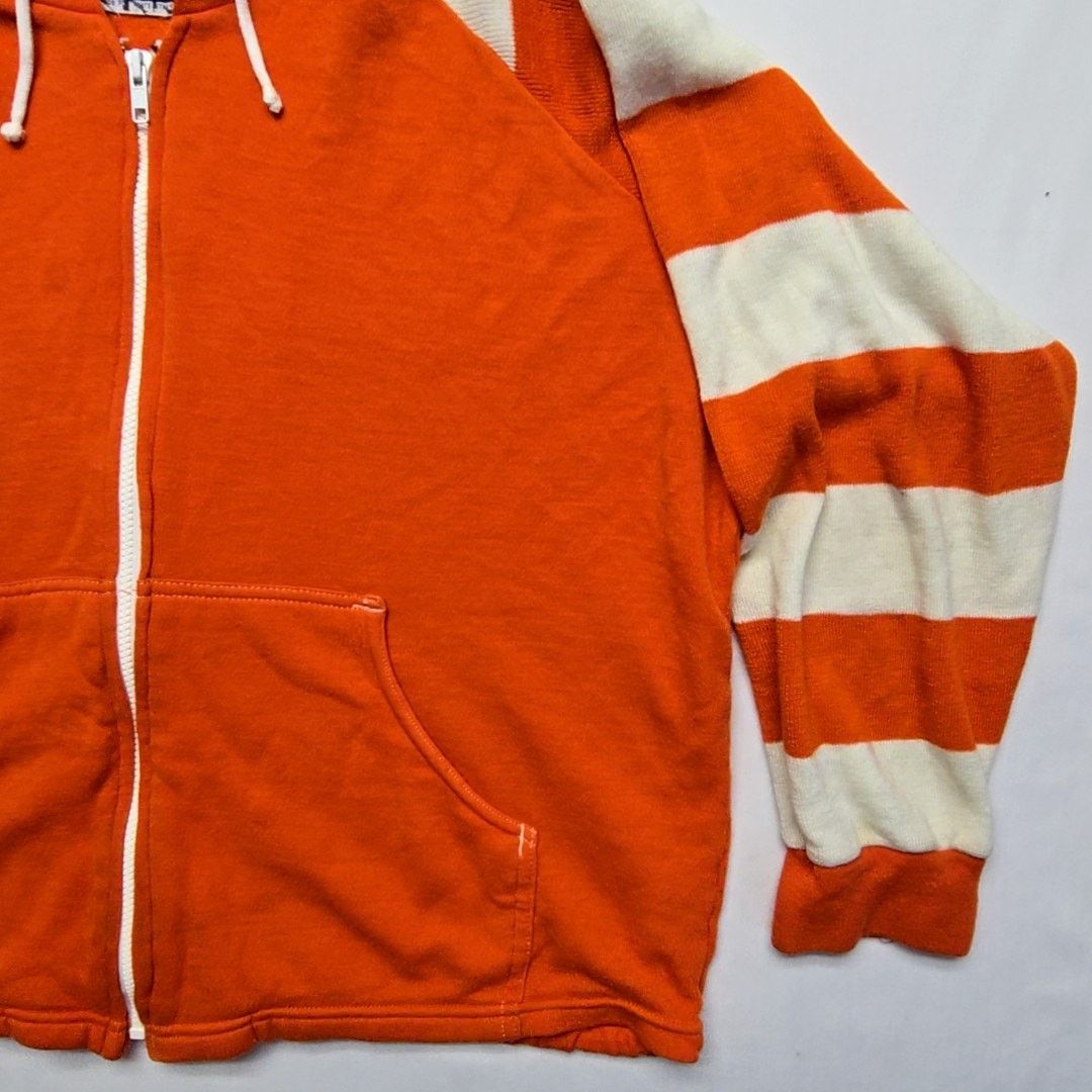 Speedo Vintage White Stag Speedo Hoodie Orange Striped Japan Made M Size US M / EU 48-50 / 2 - 3 Thumbnail