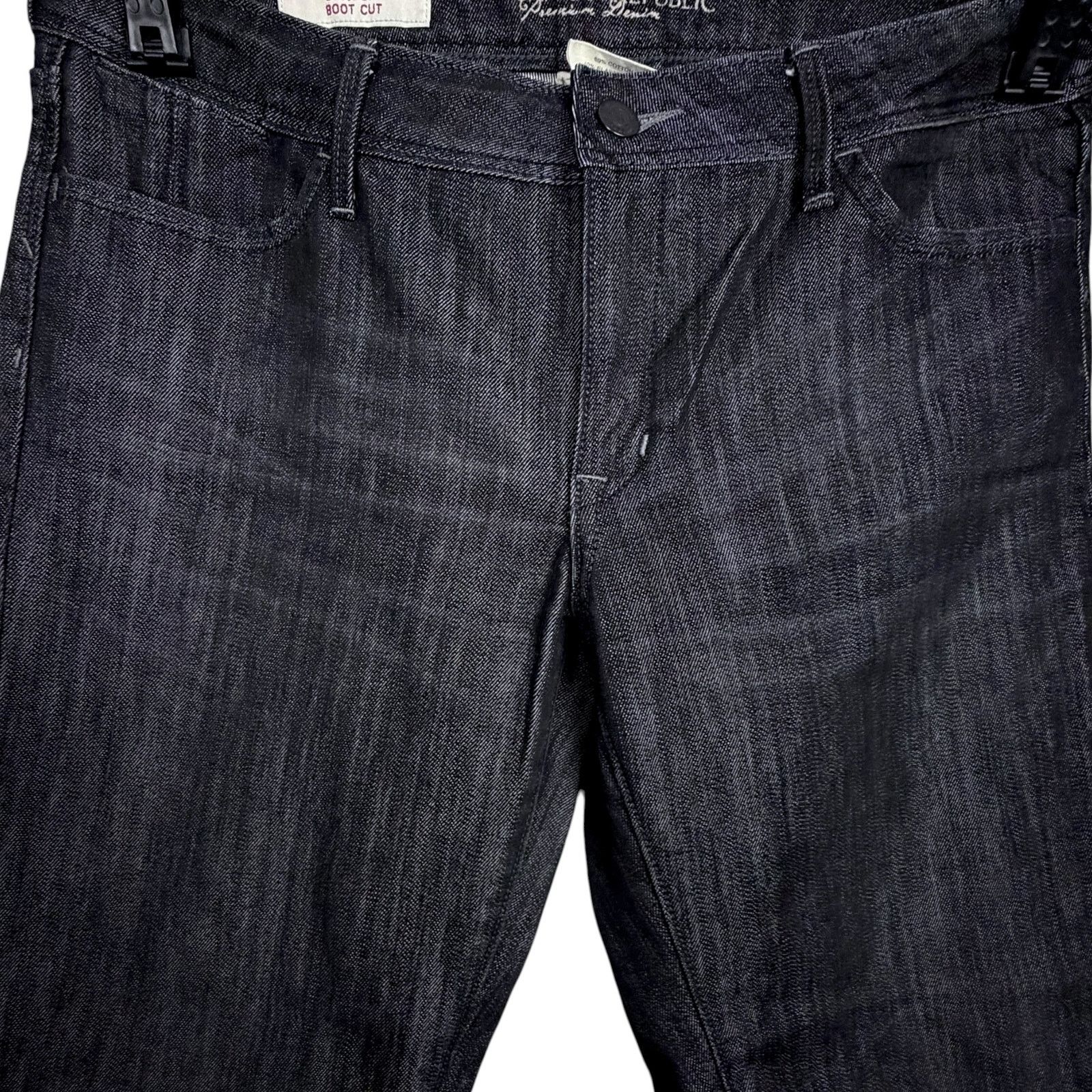 Banana Republic Vtg Y2K Banana Republic Dark Wash Bootcut Jeans Women's 8P Size 30" / US 8 / IT 44 - 5 Thumbnail