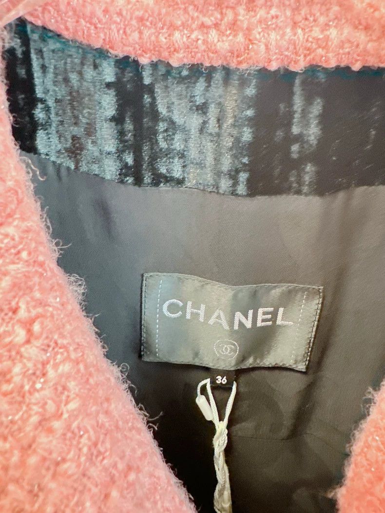 Chanel Chanel 22B black velvet long coat Size XS / US 0-2 / IT 36-38 - 4 Thumbnail