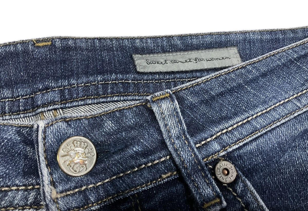 Japanese Brand 🔥Sick Y2K Sweet Camel Flared Denim Size US 34 / EU 50 - 11 Thumbnail