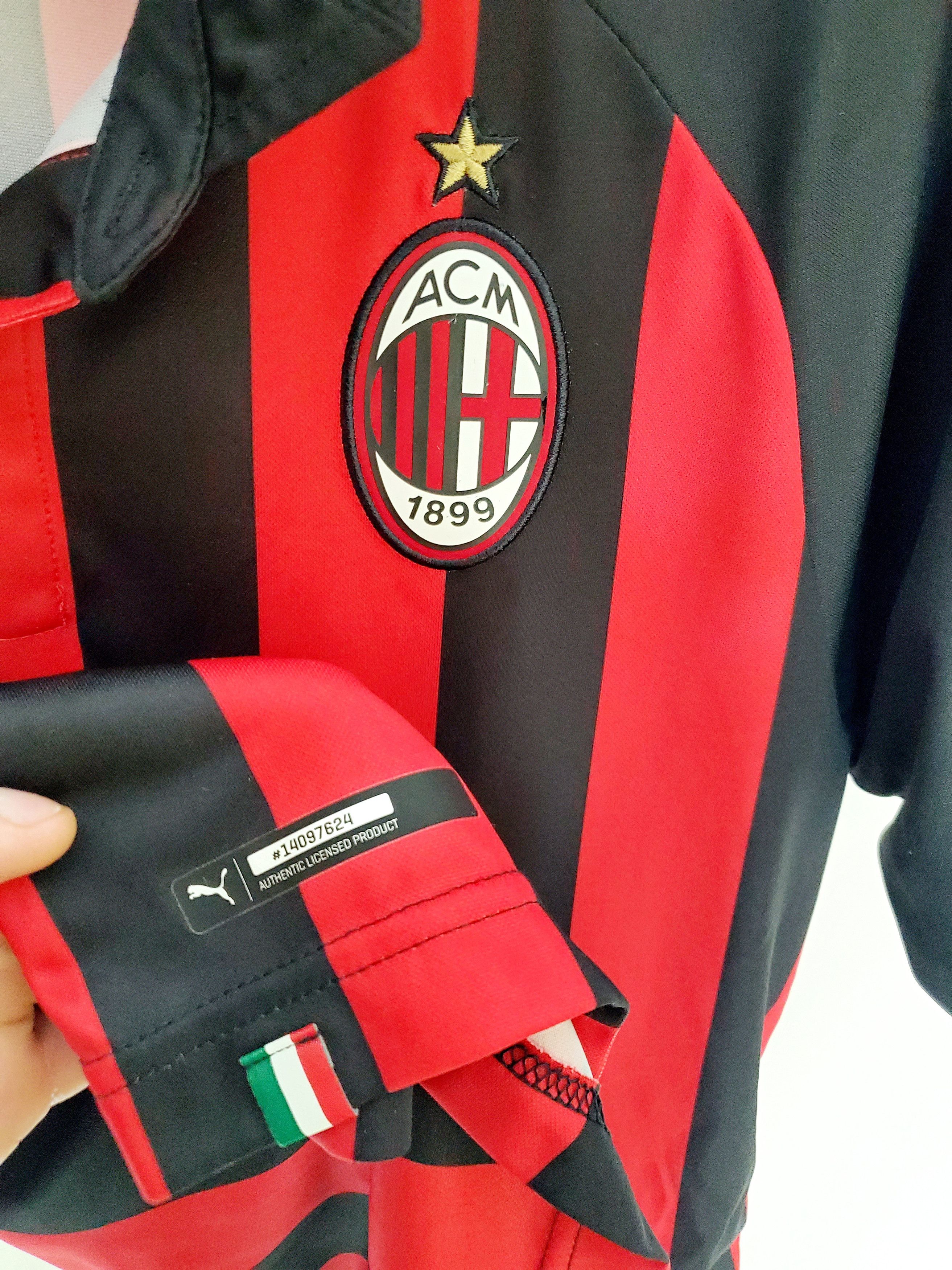 Adidas AC Milan Football Shirt - 2018 2019 - Home M New condition Size US M / EU 48-50 / 2 - 4 Thumbnail