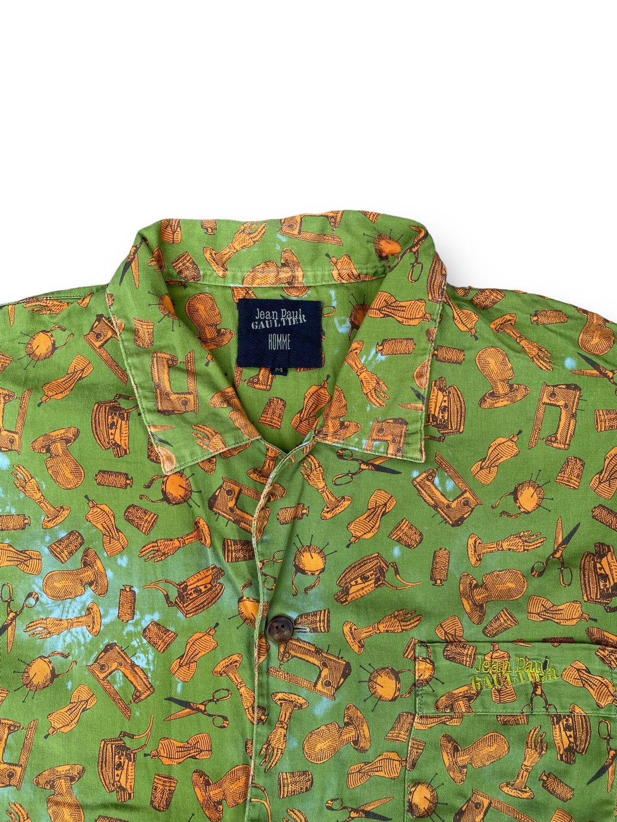 Jean Paul Gaultier Jean Paul Gaultier Multipocket Shirt. #C4 Size US L / EU 52-54 / 3 - 2 Thumbnail