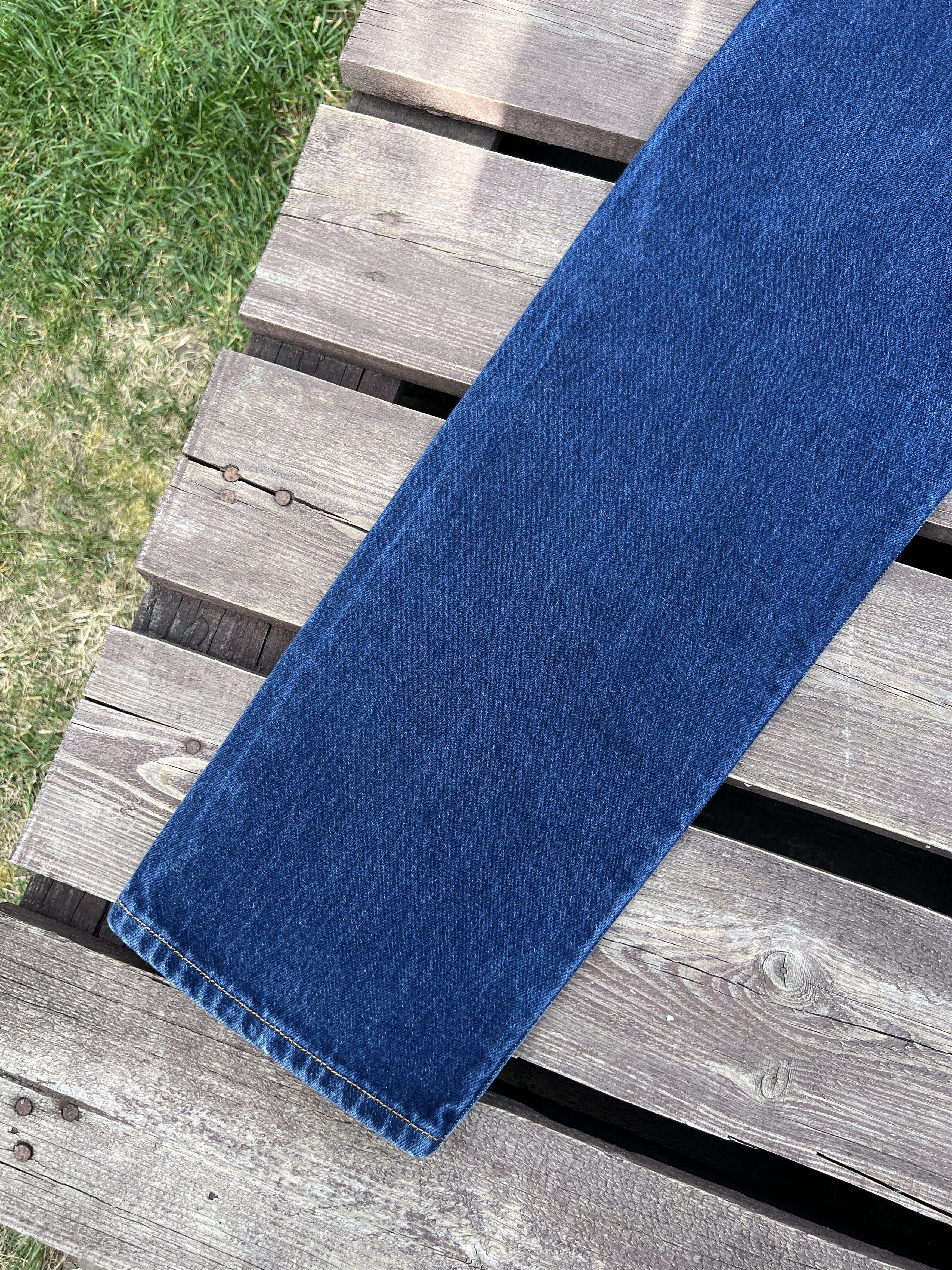 Levi's Vintage 90s Levis 592 Made in Pakistan Washed Denim Jeans Size US 31 - 5 Thumbnail