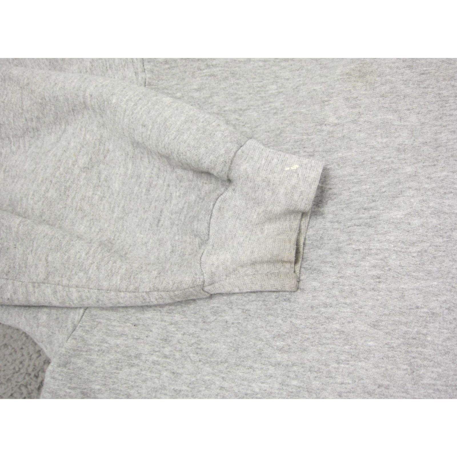 Hanes Hanes Hoodie Mens 2XL Gray Full Zip Sweatshirt 90s Cotton Casual Vintage Zip Hooded Sweatshirt Swing Tag? Size US XXL / EU 58 / 5 - 4 Thumbnail