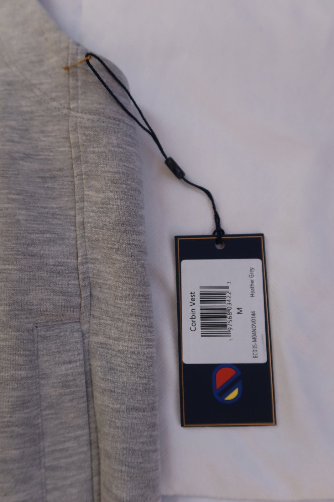 Other Extracurricular Corbin 1/4 Zip Vest Heather Grey Size US M / EU 48-50 / 2 - 9 Thumbnail