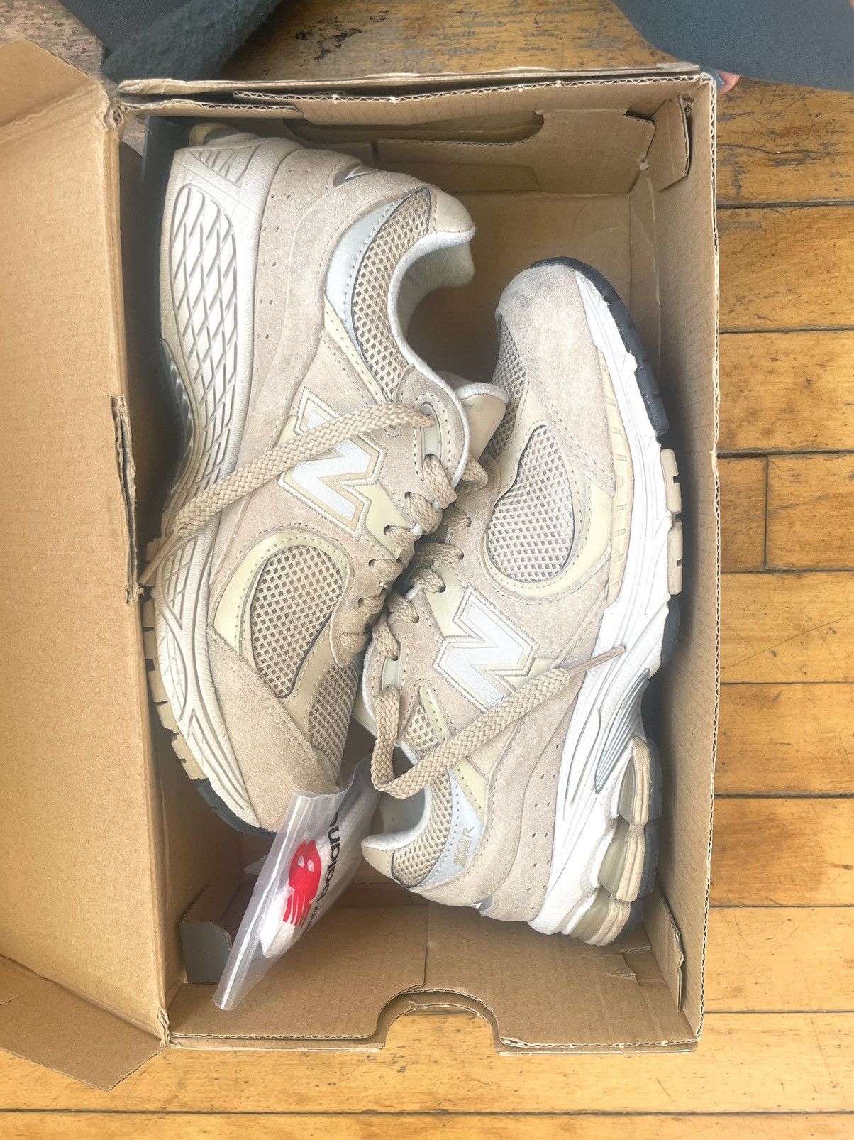 New Balance New Balance 2002R ML2002RS Beige🐒🐒 Size US 5 / EU 37 - 12 Thumbnail
