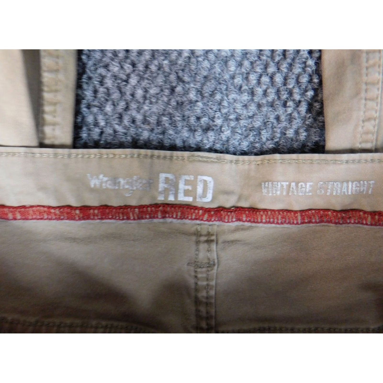 Wrangler Wrangler Pants 30x28 Beige Straight Chino Women Regular Pockets Stretch Canvas Vintage? No (Brand: Wrangler) Size 30" / US 8 / IT 44 - 2 Thumbnail