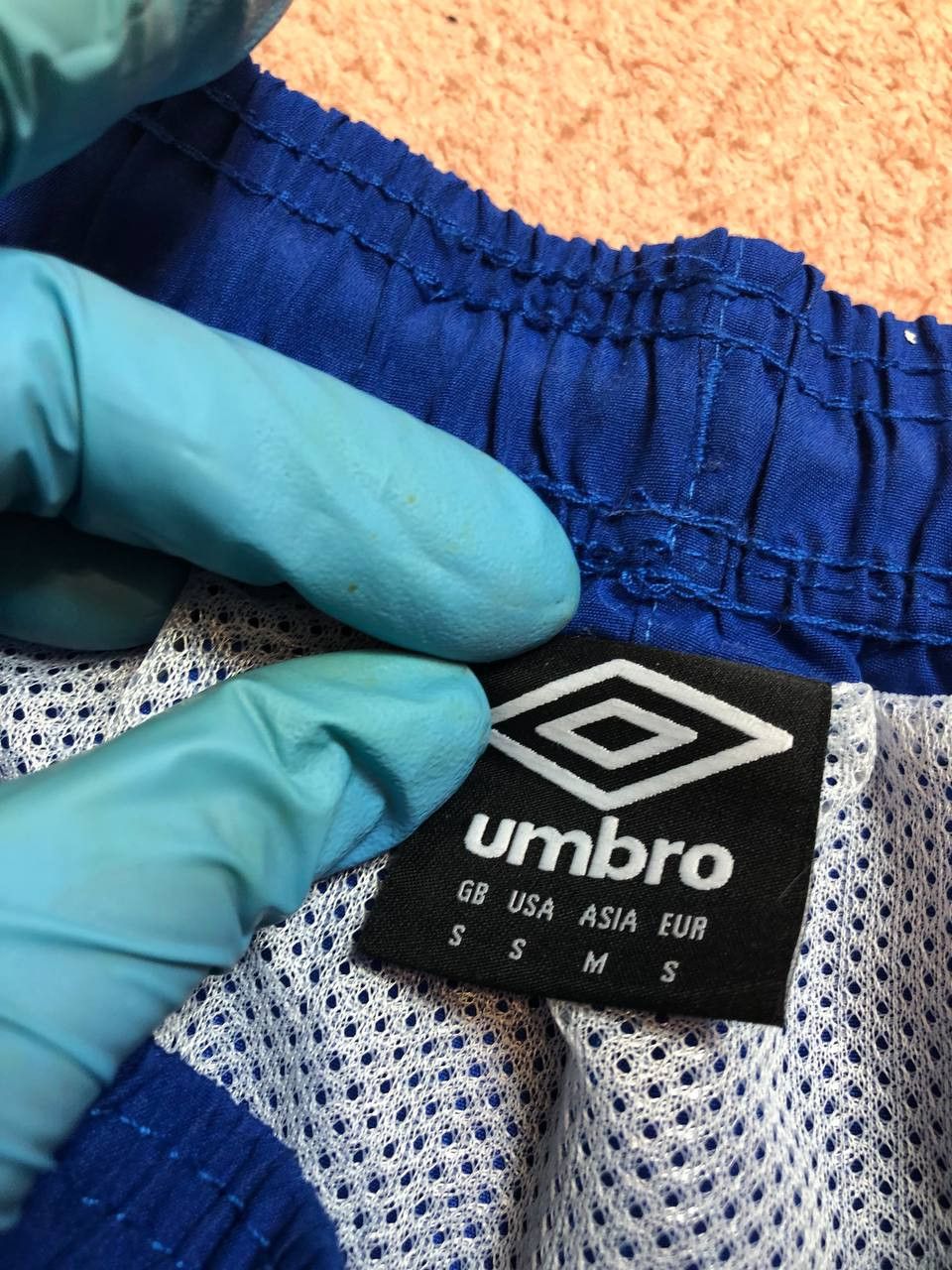 Umbro Vtg Umbro Soccer Swim Shorts Sz S Men's Colorblock Size US 30 / EU 46 - 2 Thumbnail