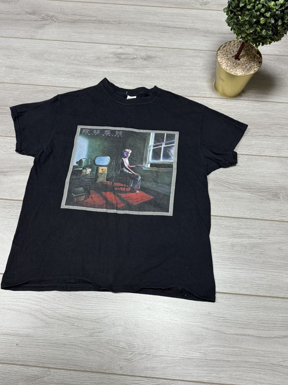 Band Tees Vintage Rush Power Windows Tour Shirt tee Size US M / EU 48-50 / 2 - 1 Thumbnail