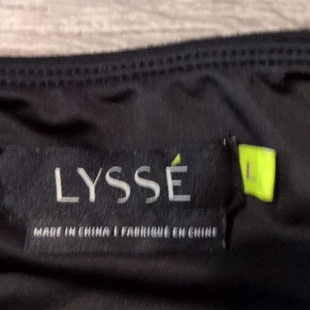 Other Lysse Black Ankle Length Leggings Size Large Size 28" / US 6 / IT 42 - 2 Thumbnail