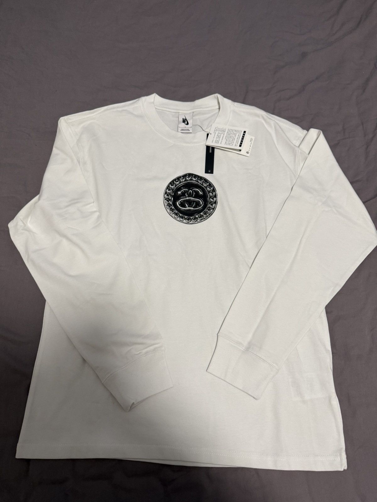 Nike × Stussy Nike Stussy ss link L/s longsleeve Tee T-shirt Size US M / EU 48-50 / 2 - 1 Thumbnail