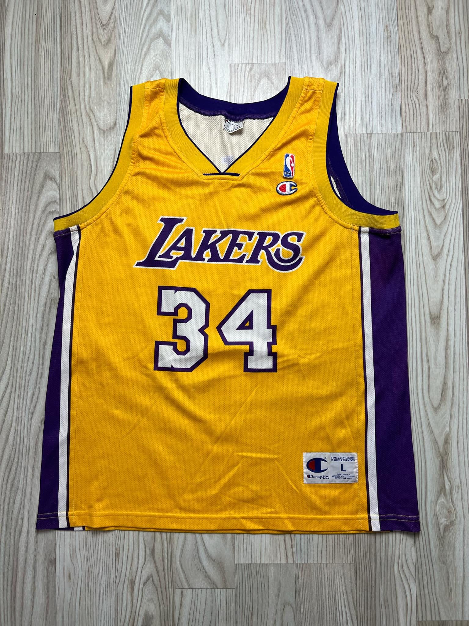 Vintage LA Lakers Shaq Champion Basketball Jersey 💥🔥