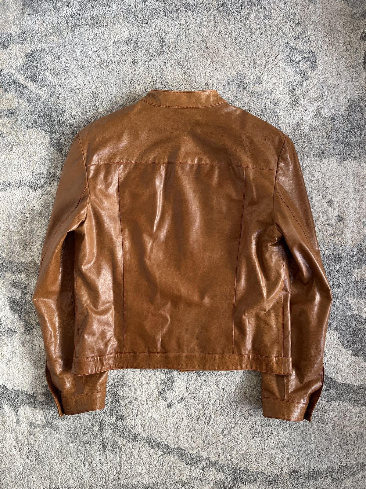 Miu Miu Miu Miu 2000’s men leather jacket Size US L / EU 52-54 / 3 - 7 Thumbnail