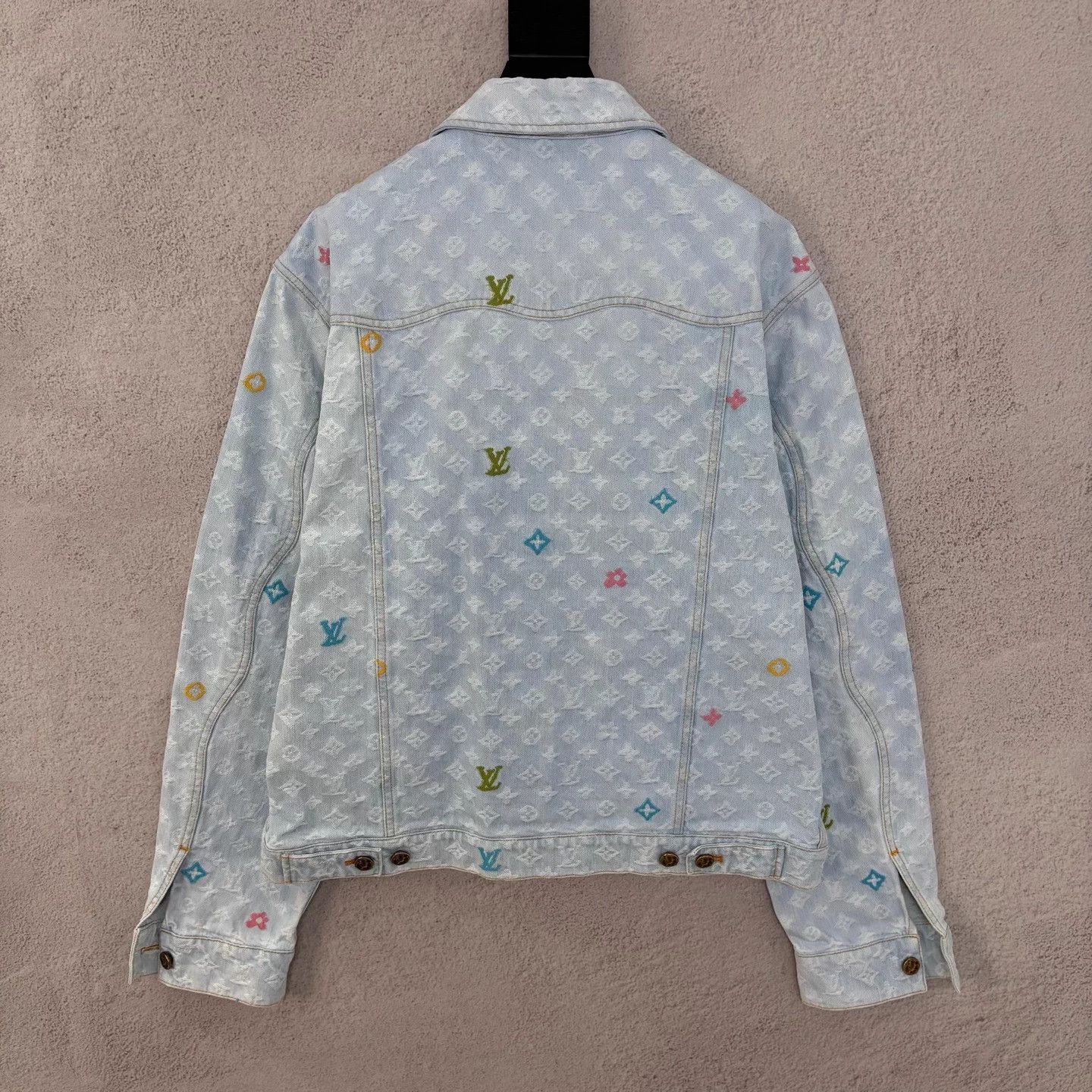 Louis Vuitton LV x Tyler SS24 Light Blue Denim Jacket Size US L / EU 52-54 / 3 - 2 Thumbnail