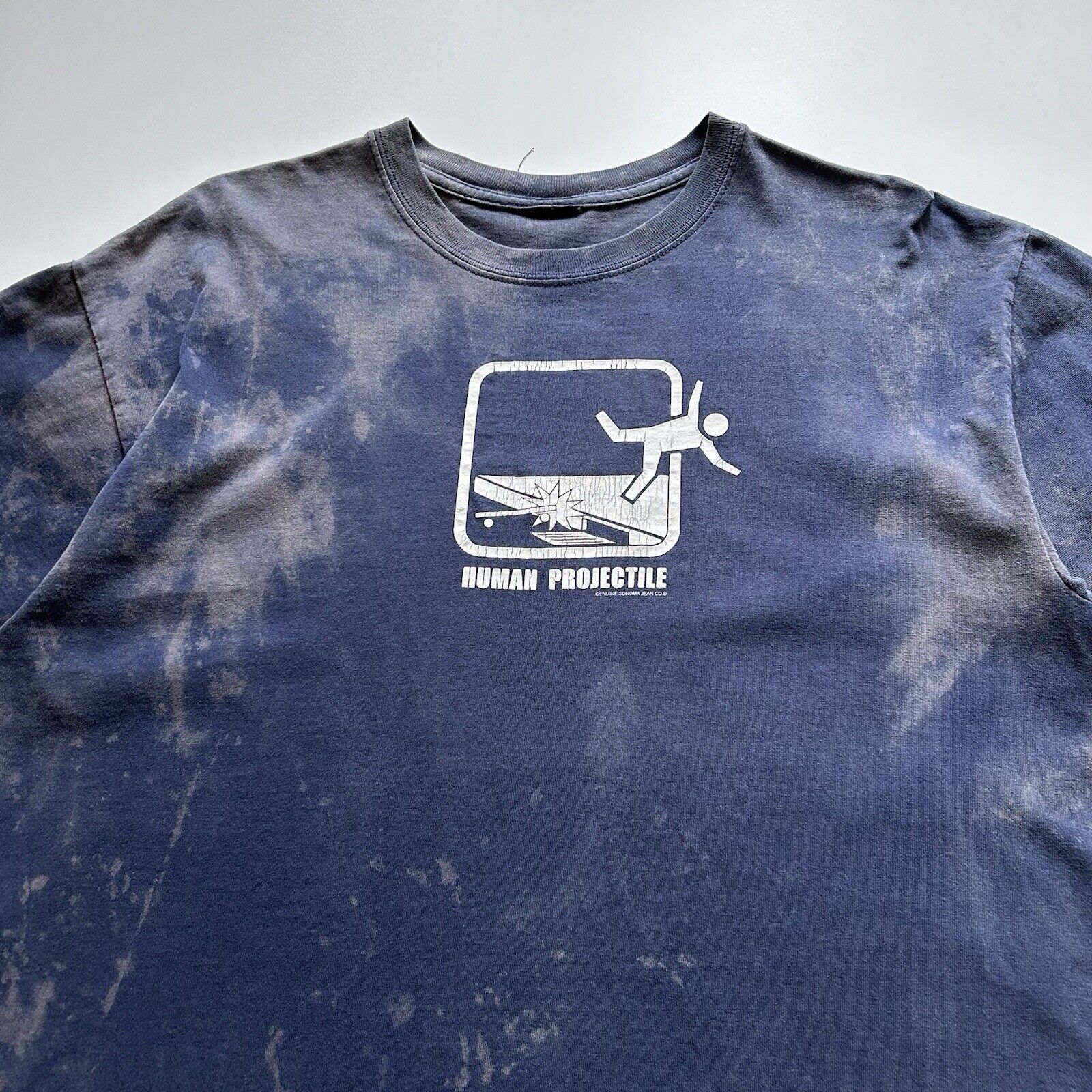 Vintage Vintage Y2K Human Projectile Skateboard Funny Art T Shirt XL Size US XL / EU 56 / 4 - 2 Thumbnail
