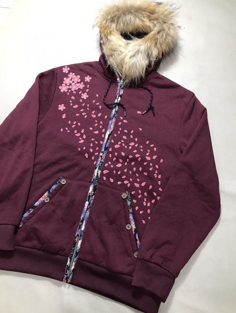 Japanese Brand Sukajan LGB If Six Was Nine Style Faux Fur Zip Hoodie Size US L / EU 52-54 / 3 - 2 Thumbnail