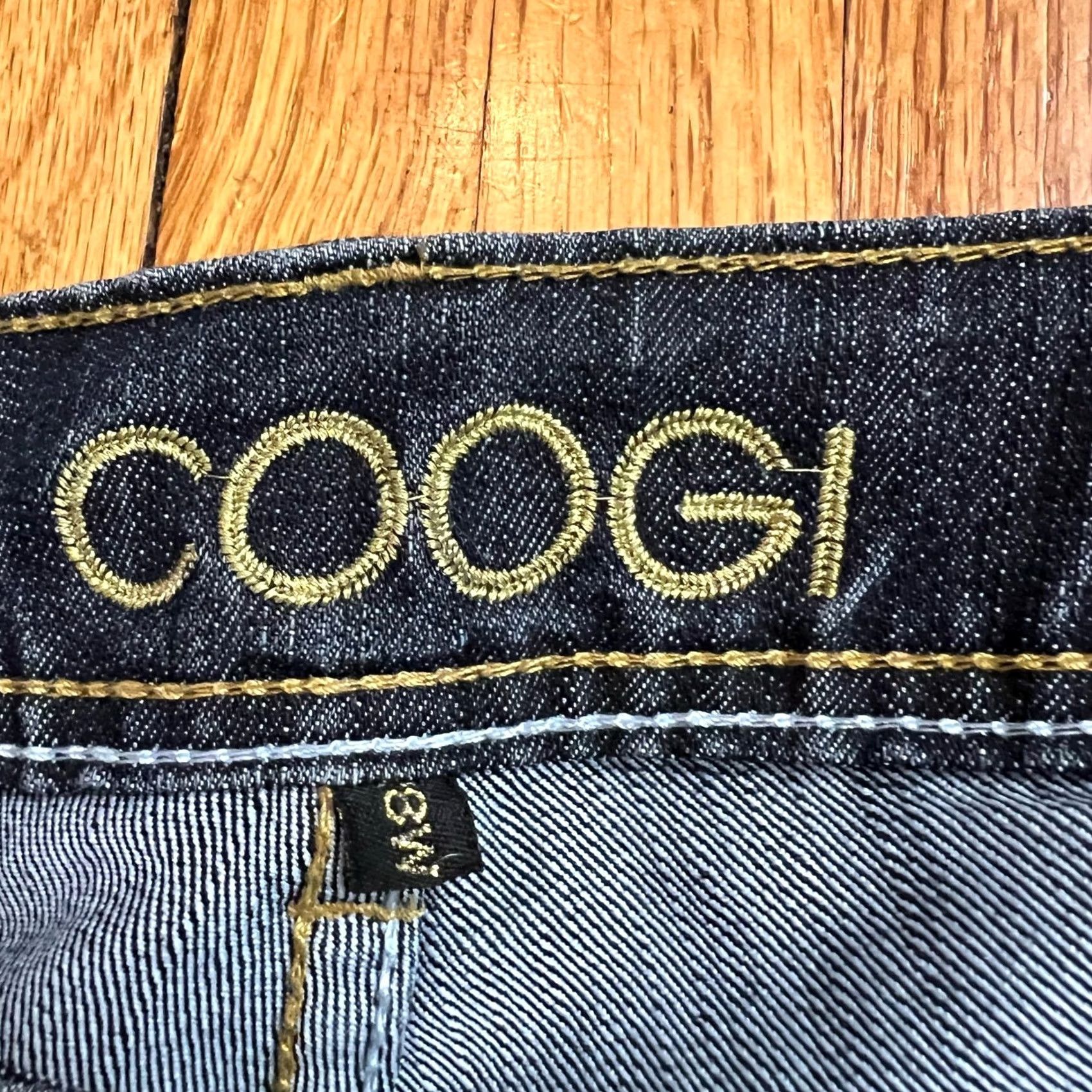 Coogi Coogi Shorts Womens 18 Jean Cut Off Rainbow Blue 38x4 Plus blue womens jean shorts 18 rainbow cut off Coogi Size 40" / US 18 - 3 Thumbnail