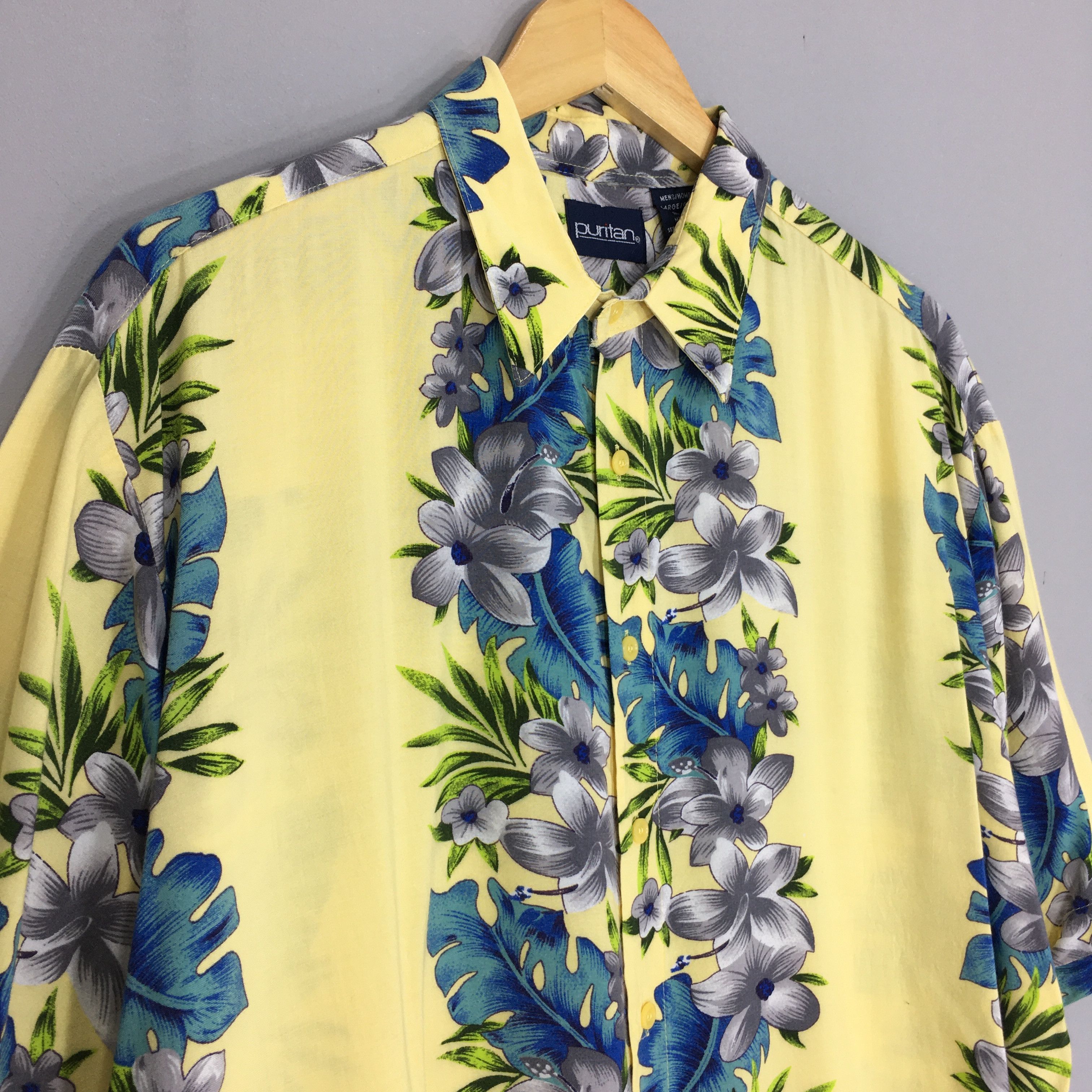 Puritan Vintage Puritan Aloha Hawaiian Rayon Shirt Large Size US L / EU 52-54 / 3 - 3 Thumbnail