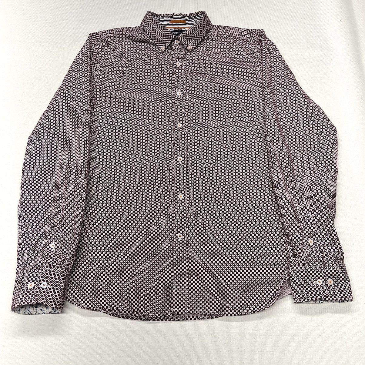 Other Denim And Flower Button Down Shirt Red Floral Flower Print Size US M / EU 48-50 / 2 - 1 Thumbnail