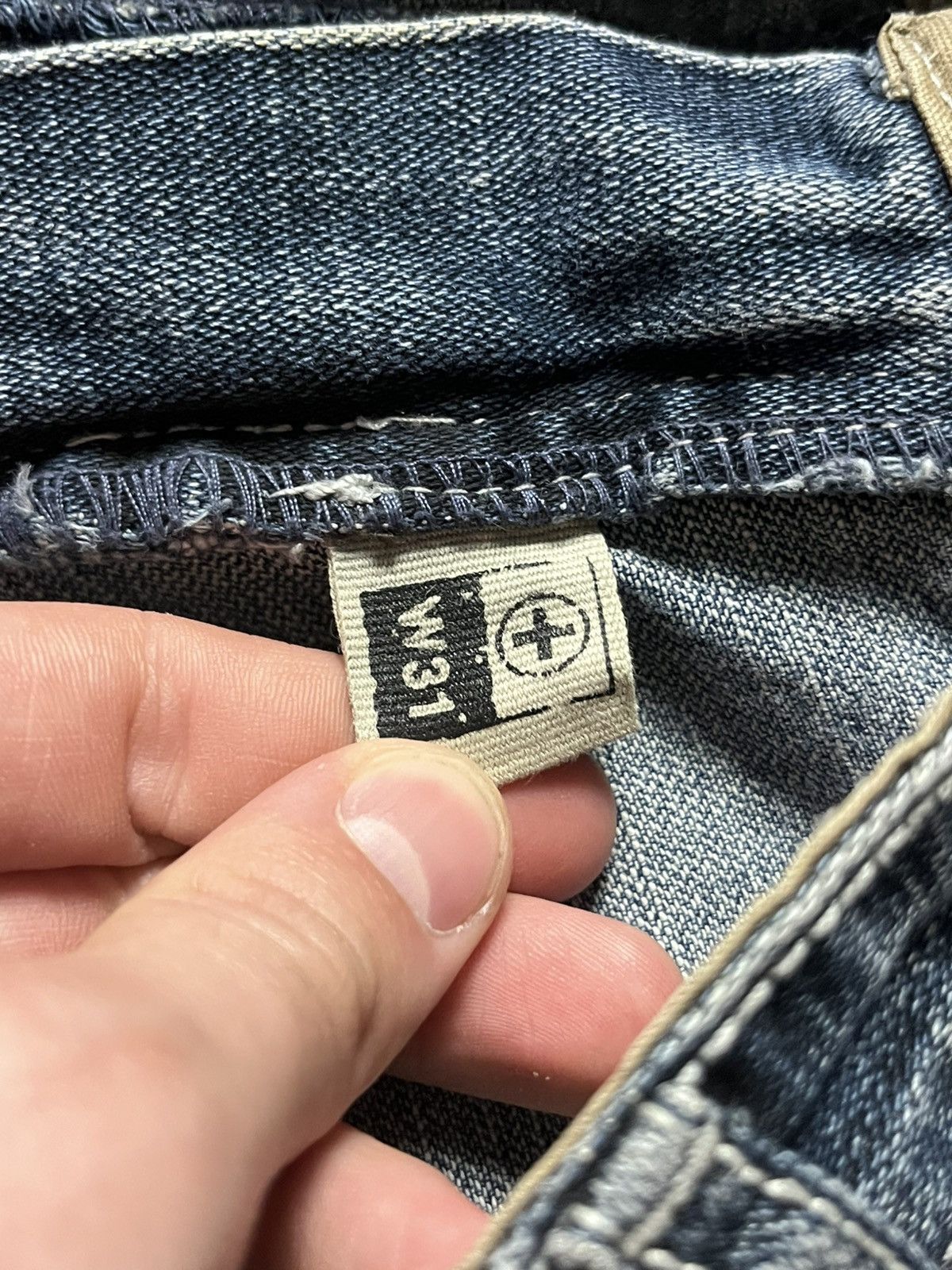 Kapital Tough Jeansmith Japenese streetwear jeans vintage 2000’s Size US 31 - 14 Thumbnail