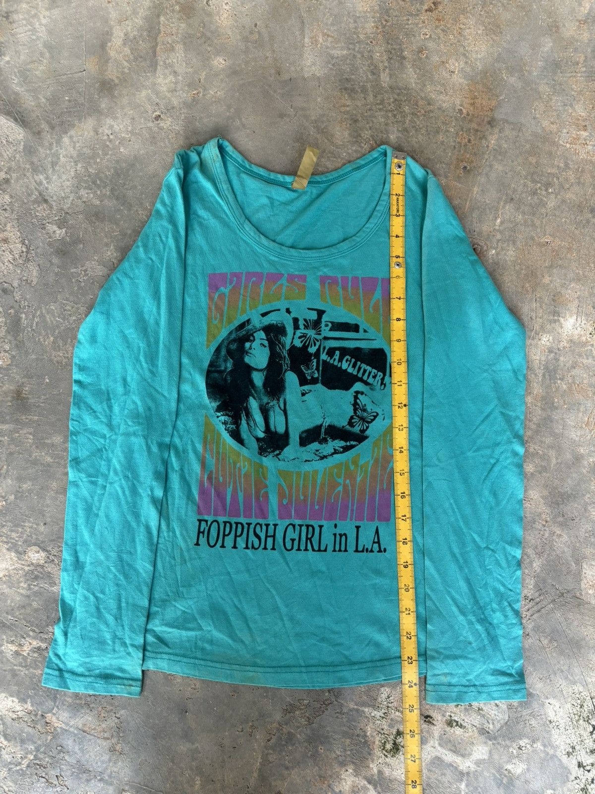 Hysteric Glamour Y2k L.A Glitter Hysteric Glamour Style Longsleeve Size US M / EU 48-50 / 2 - 8 Thumbnail