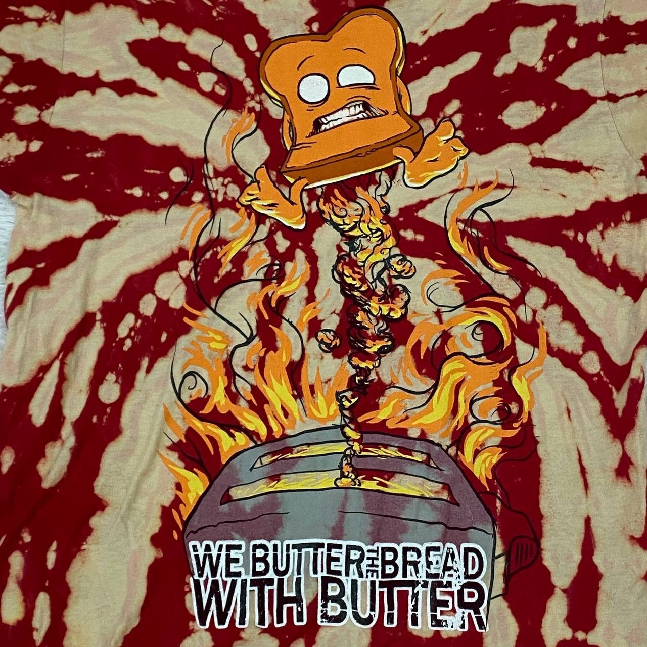 Band Tees Tie dye Electronicore band we butter the bread with butter Size US L / EU 52-54 / 3 - 6 Thumbnail
