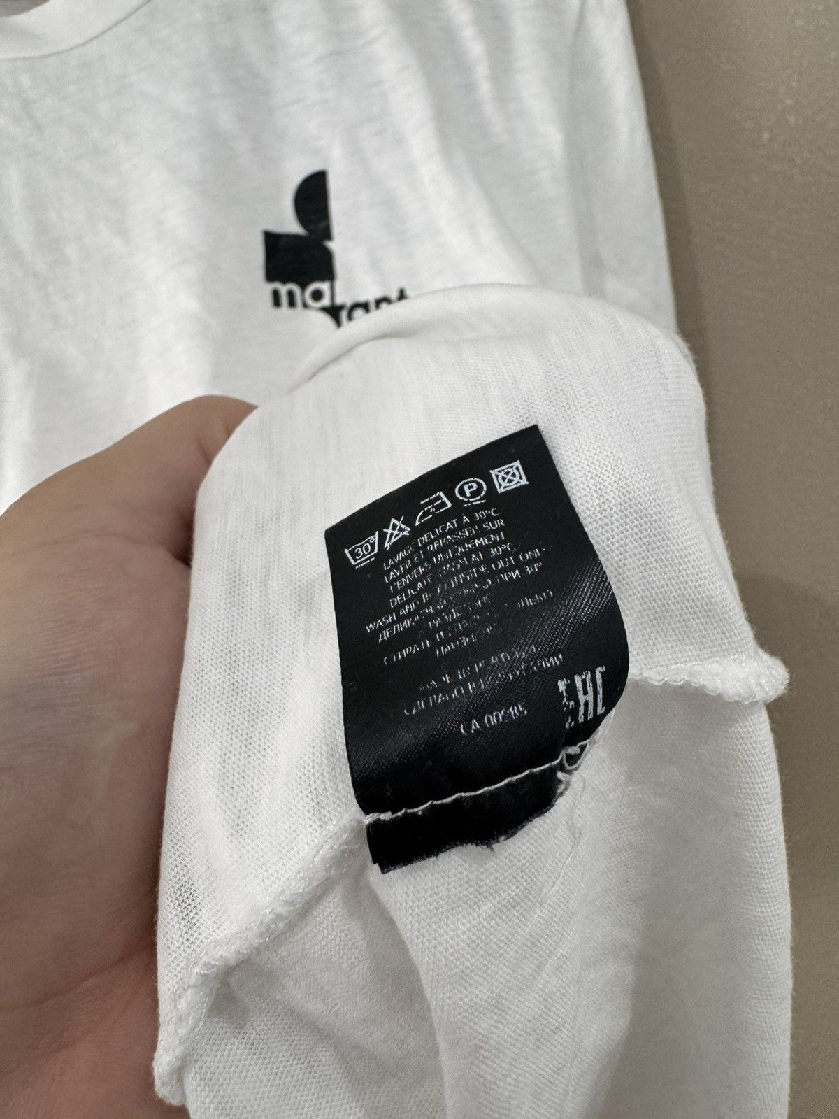 Isabel Marant Isabel Marant Etoile Logo T-Shirt Size US M / EU 48-50 / 2 - 5 Thumbnail