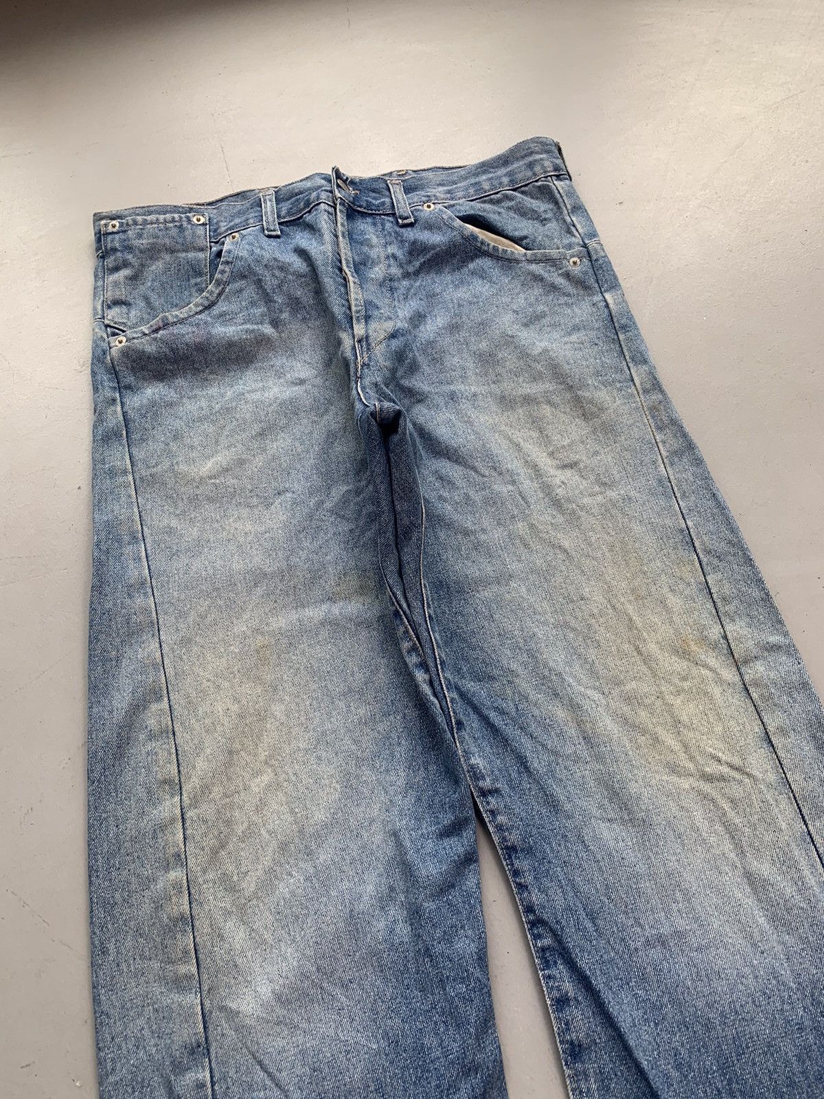 Levi's Vintage Levi’s buckle belt denim Size US 36 / EU 52 - 10 Thumbnail