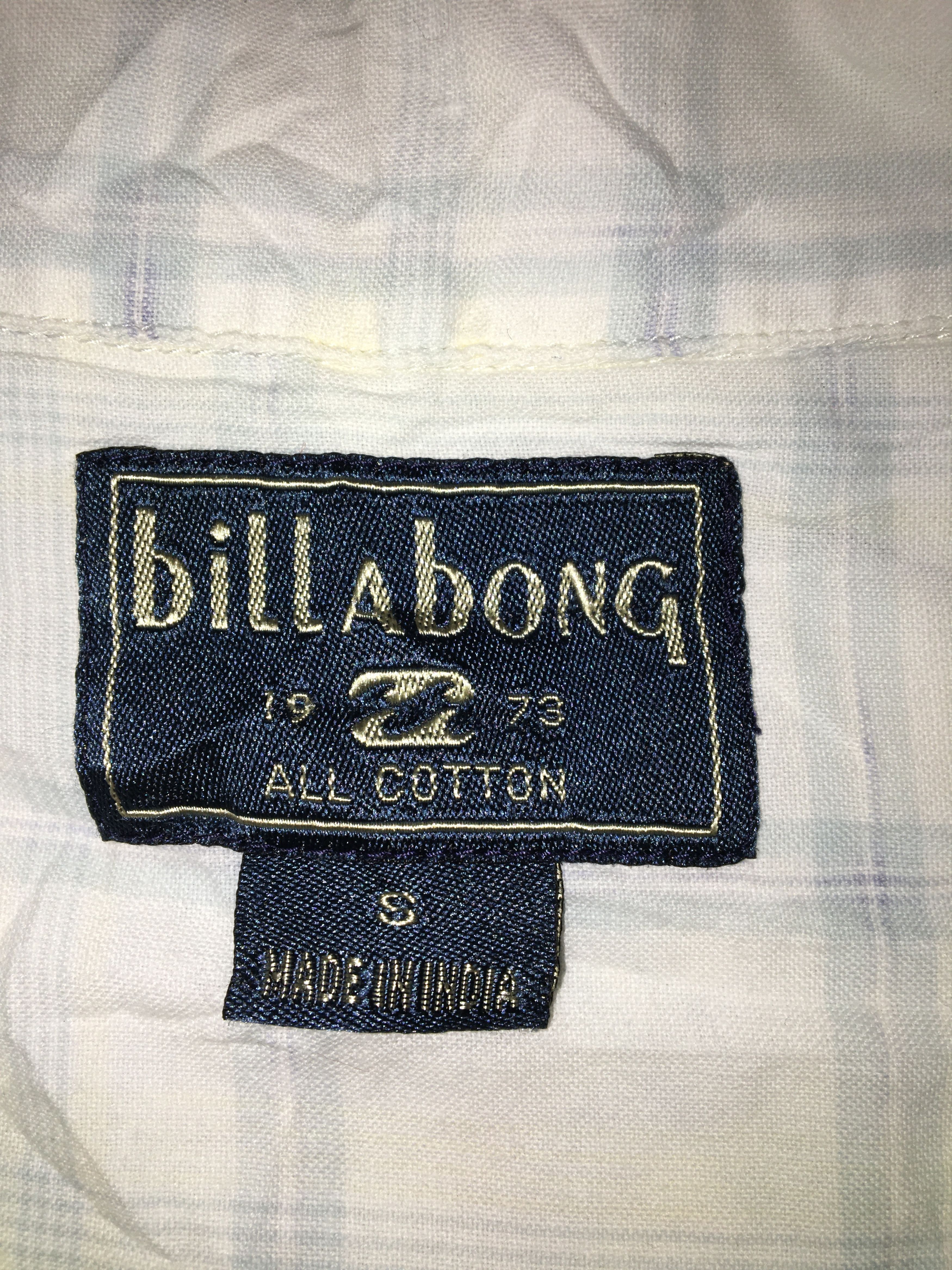 Billabong Bilabong Open Collar Double Pocket Button Ups Size US S / EU 44-46 / 1 - 4 Thumbnail