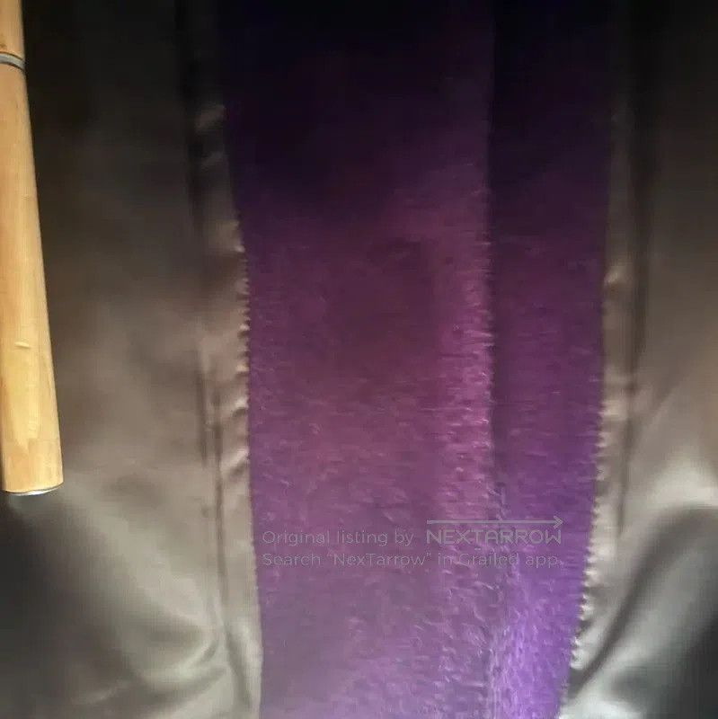 Miu Miu Miu Miu Deep Purple Wool Winter Coat . Size M / US 6-8 / IT 42-44 - 4 Thumbnail