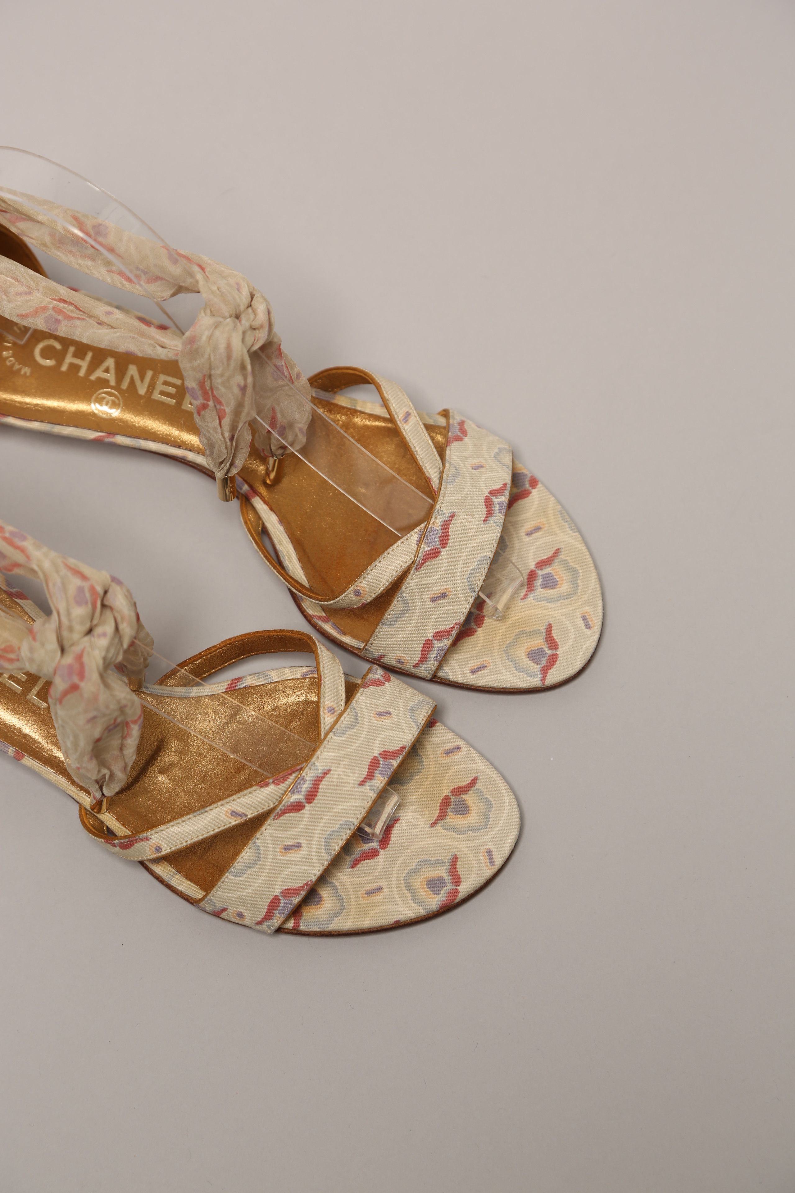 Chanel Rare CHANEL Summer Sandals Size US 7 / IT 37 - 3 Thumbnail