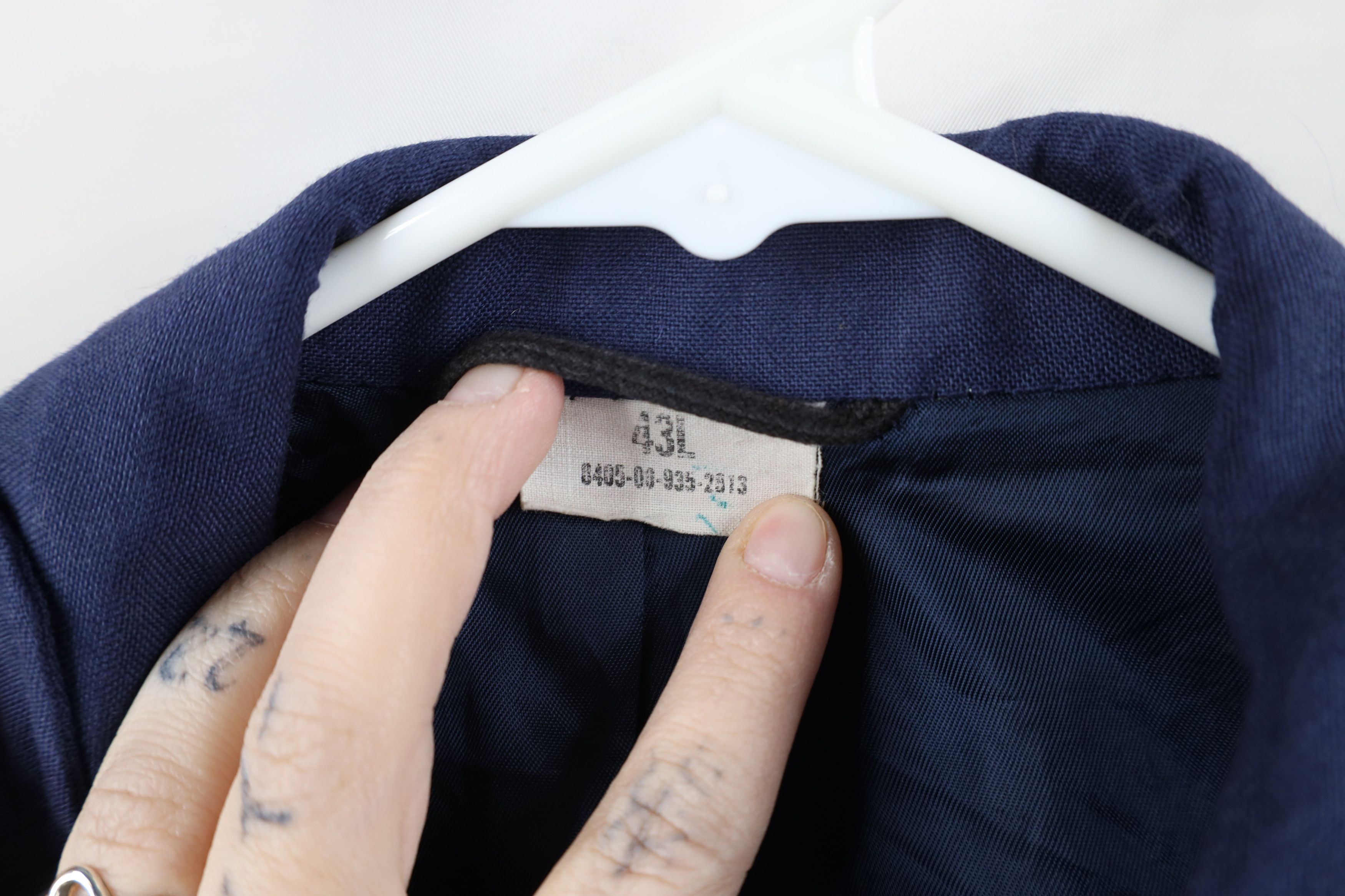 Vintage Vintage 70s Shade 1549 10 Oz Military Officer Jacket USA Size US L / EU 52-54 / 3 - 9 Thumbnail